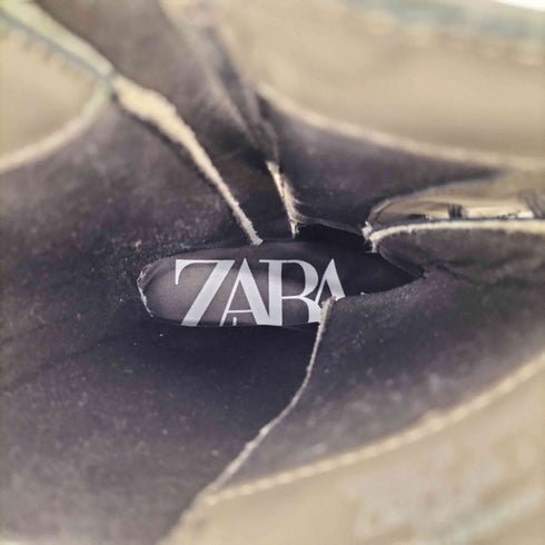 ザラ ZARA 厚底 レインブーツ レディース JPN:24