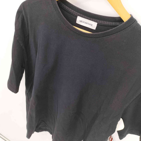 MEDIUM RARE TAG-TEE Black メンズ