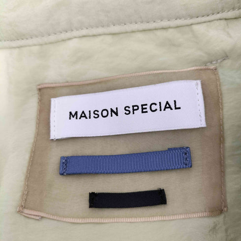 メゾンスペシャル MAISON SPECIAL シースルー ストレート パンツ レディース