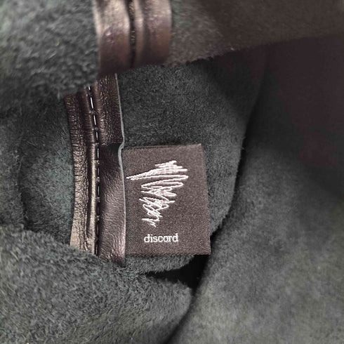 ディスコードヨウジヤマモト discord Yohji Yamamoto 23AW Tetra Black テトラポット バッグ メンズ
