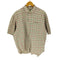 ギャップ Gap 80-90S 白タグ インド綿 チェック S/S シャツ メンズ import:L