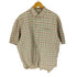 ギャップ Gap 80-90S 白タグ インド綿 チェック S/S シャツ メンズ import:L