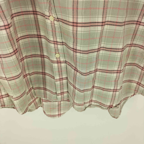 ギャップ Gap 80-90S 白タグ インド綿 チェック S/S シャツ メンズ import:L