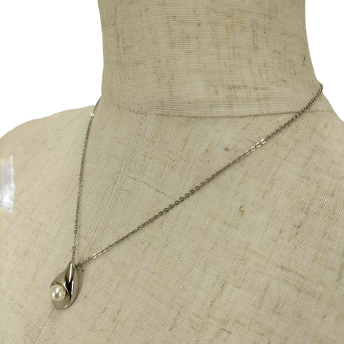 タサキシンジュ TASAKI SHINJU NS刻印 パールネックレス レディース