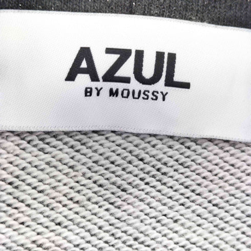 アズールバイマウジー AZUL by moussy ラメウラケビッグパーカー レディース FREE