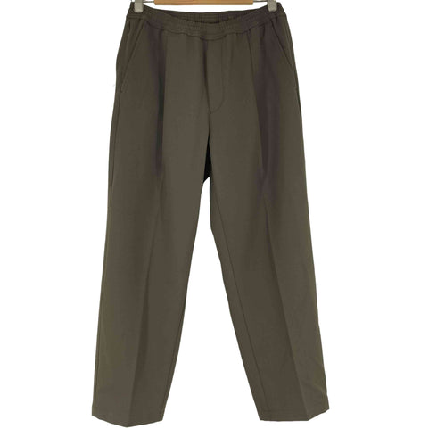 ユナイテッドアローズグリーンレーベルリラクシング UNITED ARROWS green label relaxing TRカルゼ 裏起毛 1プリーツ オルマイ パンツ ―ウォッシャブル・ストレッチ― メンズ JPN:S