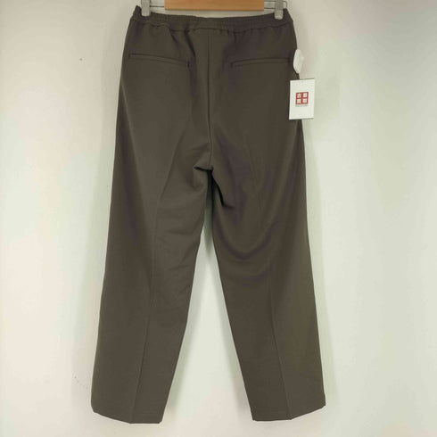 ユナイテッドアローズグリーンレーベルリラクシング UNITED ARROWS green label relaxing TRカルゼ 裏起毛 1プリーツ オルマイ パンツ ―ウォッシャブル・ストレッチ― メンズ JPN:S