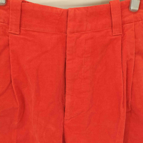 ユニクロ UNIQLO コーデュロイワイドフィットタックパンツ レディース JPN:L