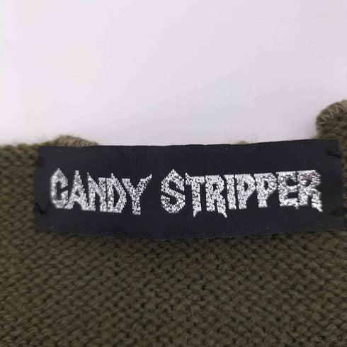 キャンディストリッパー Candy Stripper ギター スター ロゴ ニットベスト ノースリーブニット レディース F
