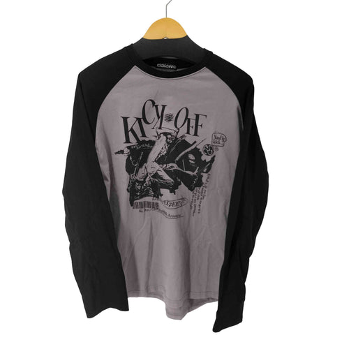 ラグランロングTシャツ メンズ import:L