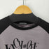 ラグランロングTシャツ メンズ import:L