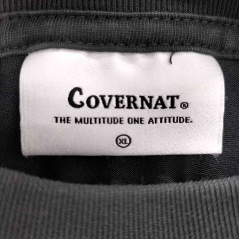 カバーナット Covernat ロゴ クルーネックTシャツ メンズ JPN:XL