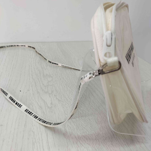 ヒューマンメイド HUMAN MADE PVC POUCH ハートロゴプリントポーチ メンズ