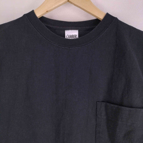 キャンバー CAMBER USA製 コットン100 肉厚 ヘビーウェイト S/S Tシャツ メンズ import:M