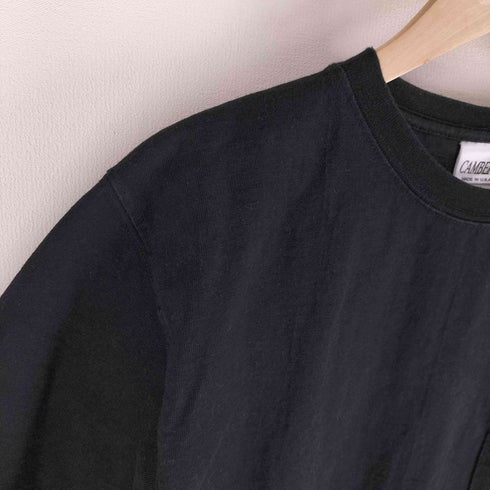 キャンバー CAMBER USA製 コットン100 肉厚 ヘビーウェイト S/S Tシャツ メンズ import:M