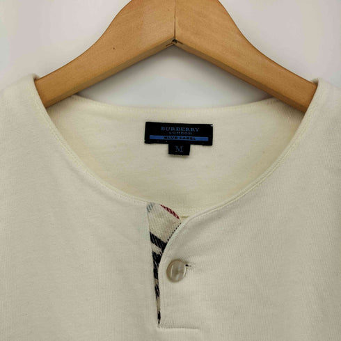 バーバリーブルーレーベル BURBERRY BLUE LABEL ヘンリーネック L/S カットソー メンズ import:M