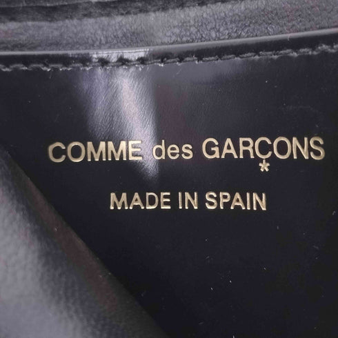 コムデギャルソン COMME des GARCONS DOTS EMBOSSED LEATHER LINE CARD COIN WALLETS ドット エンボス レザー ライン カード コイン ウォレット 財布 メンズ