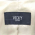ビッキー VICKY ピッグレザー ジップアップ ジャケット レディース JPN:2