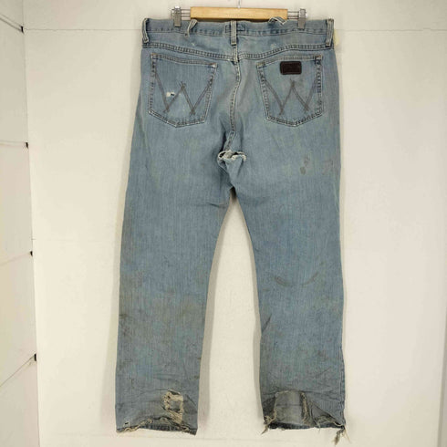 ラングラー Wrangler 20X ジッパーフライワイドデニムパンツ メンズ 38×34