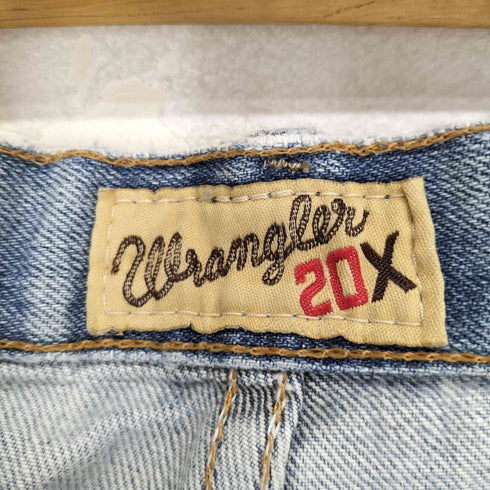 ラングラー Wrangler 20X ジッパーフライワイドデニムパンツ メンズ 38×34