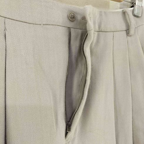 ヘドメイナー HED MAYNER 23SS 6タックウールスラックス 6 PLEAT PANTS メンズ XS