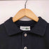 シュミーズラコステ CHEMISE LACOSTE 70S 鹿の子刺繍 半袖 リブニット ポロシャツ メンズ JPN:5