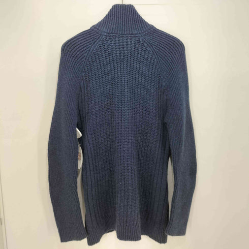 トミーヒルフィガー TOMMY HILFIGER ケーブル編み フルジップセーター ドライバーズニット メンズ import:XL