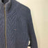 トミーヒルフィガー TOMMY HILFIGER ケーブル編み フルジップセーター ドライバーズニット メンズ import:XL