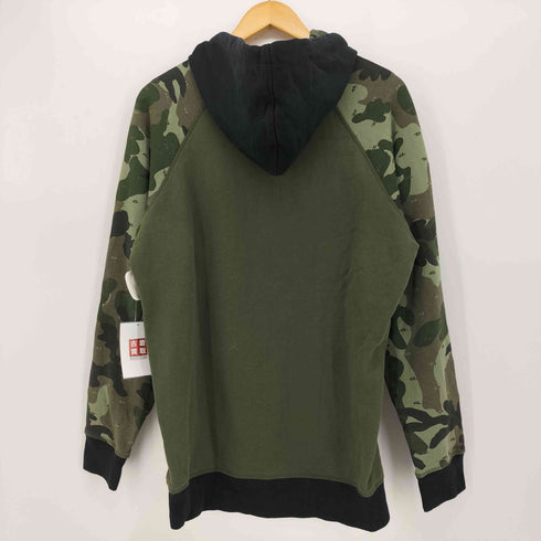 ディーゼル DIESEL 迷彩切替プルオーバーパーカー メンズ import:M