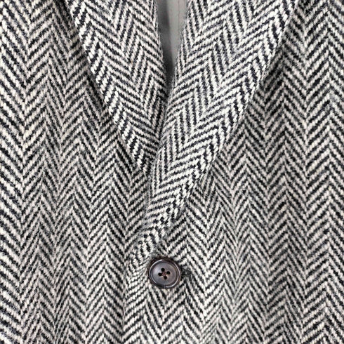 ポロバイラルフローレン Polo by RALPH LAUREN 三角タグ ウールヘリンボーン2Bテーラードジャケット メンズ 92AB4