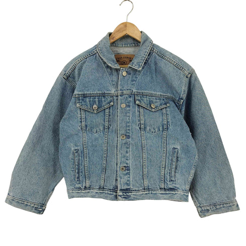 ギャップデニム GAP DENIM 90s アイスウォッシュ デニムジャケット メンズ import:XXL
