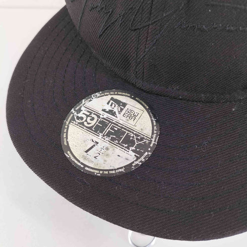 ヨウジヤマモトプールオム Yohji Yamamoto POUR HOMME GABARDINE ウールギャバジン ベースボールキャップ メンズ 7 1/2