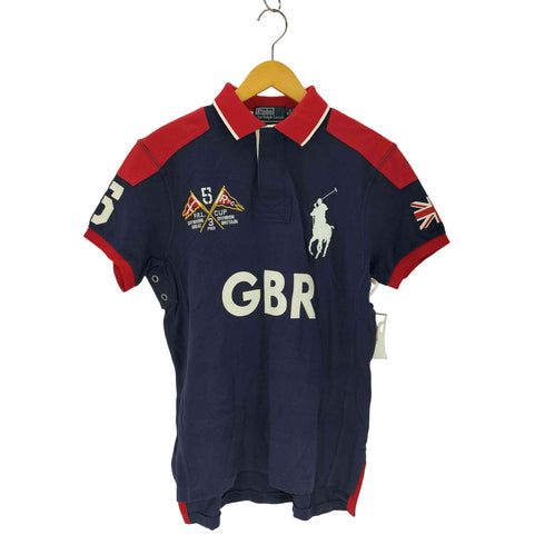 ポロバイラルフローレン Polo by RALPH LAUREN ビッグポニー刺繍 ポロシャツ ナンバリング メンズ JPN:M