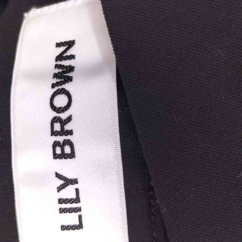 リリーブラウン Lily Brown クラシックハーフパンツ レディース 0