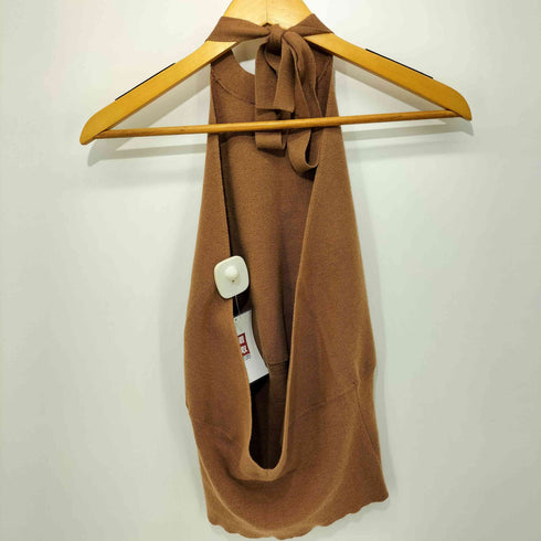 ロクビューティーアンドユースユナイテッドアローズ 6 BEAUTY & YOUTH UNITED ARROWS COTTON WOOL HALTER NECK/ニット レディース