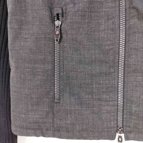 ビクトリノックス VICTORINOX ニット 素材切替 ジップアップ 中綿ジャケット メンズ import:S