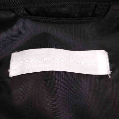 センスオブプレイス SENSE OF PLACE 24AW スタンドカラーロングコート レディース ONE SIZE