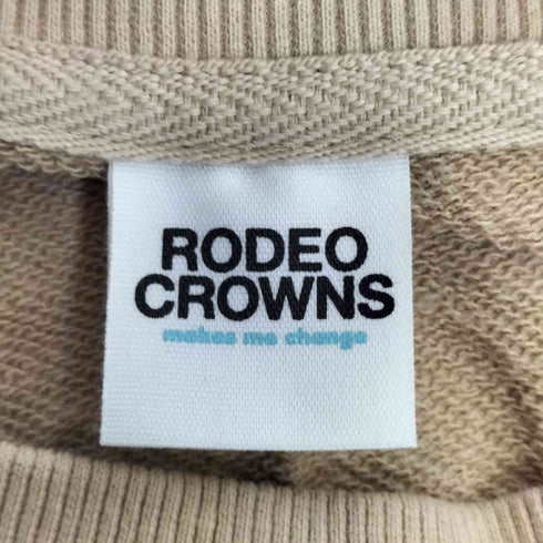 ロデオクラウンズ RODEO CROWNS Bump Logo スウェットワンピース レディース FREE