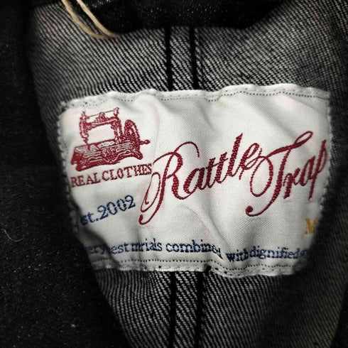 ラトルトラップ RATTLE TRAP デニムコーチジャケット0 メンズ M