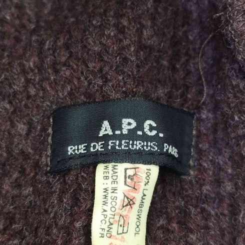 アーペーセー A.P.C. 90s 99AW イーストバイウエスト期 ラムウールクラッシャーハット メンズ ONE SIZE