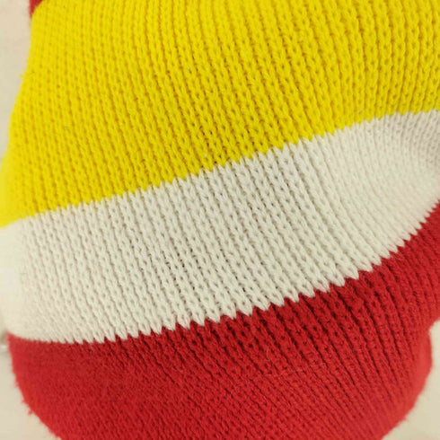 Bayer Textilfaser Vintage ユーロ マルチカラー バイアスデザイン ポリアクリルニット帽 メンズ ONE SIZE