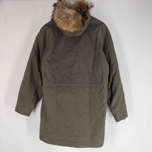 ラドメスメンズビギ Radmess MENS BIGI 裏味キルティング ファーモッズコート メンズ