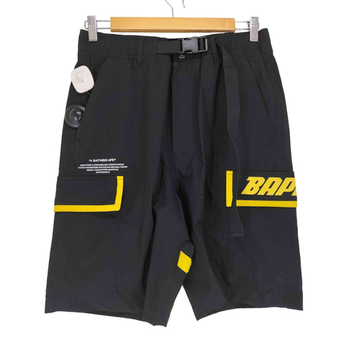 アベイシングエイプ A BATHING APE (B)APE 2LAYER UTILITY SHORTS メンズ JPN:L