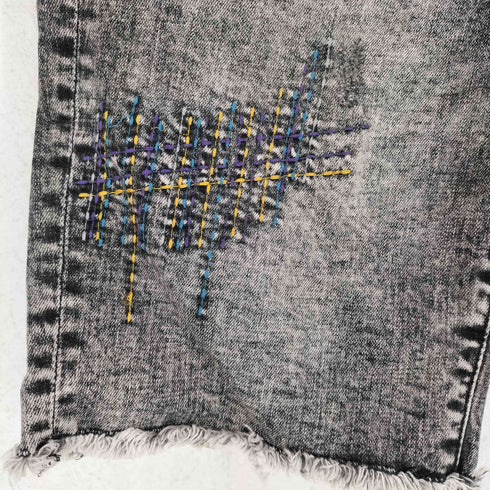 ステイプル staple WASHED SHORT DENIM メンズ 30