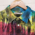 リビルドバイニードルズ rebuild by needles Flannel Shirt Ribbon Wide Tie Dye メンズ