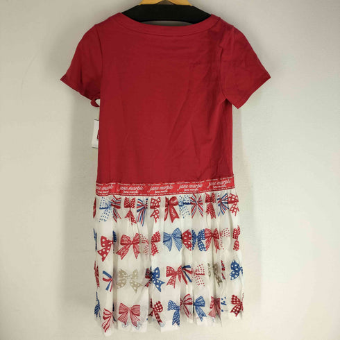 Jane Marple The 30th Ribbon Trompe Loeil dress トロンプルイユワンピース レディース M