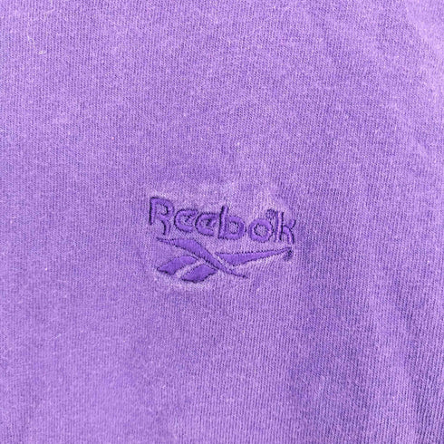 リーボック Reebok USA製 ロゴ刺繍 タンクトップ レディース import:M