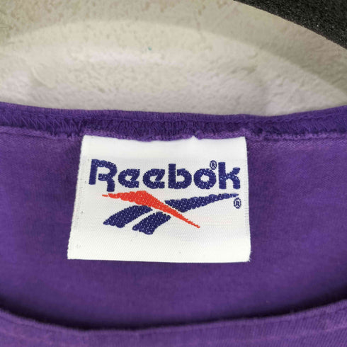 リーボック Reebok USA製 ロゴ刺繍 タンクトップ レディース import:M