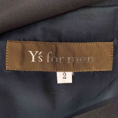 ワイズフォーメン Ys for men 90s 100番台ウールギャバ テーラードジャケット&タックスラックスパンツ メンズ 2