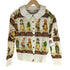 Jane Marple Grimms Marionette Cardigan 童話柄 丸襟カーディガン グリムマリオネット レディース M